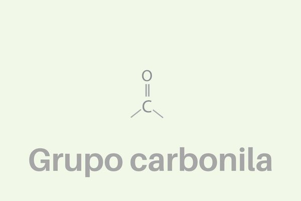 Representação do grupo carbonila.