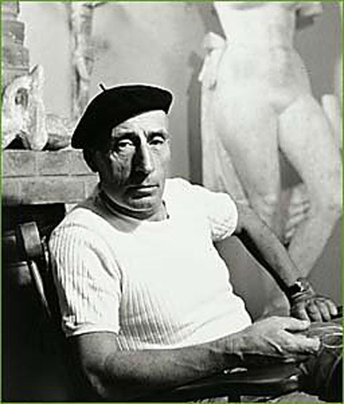 Retrato do escultor Victor Brecheret, um dos artistas que participaram da Semana de Arte Moderna de 1922.