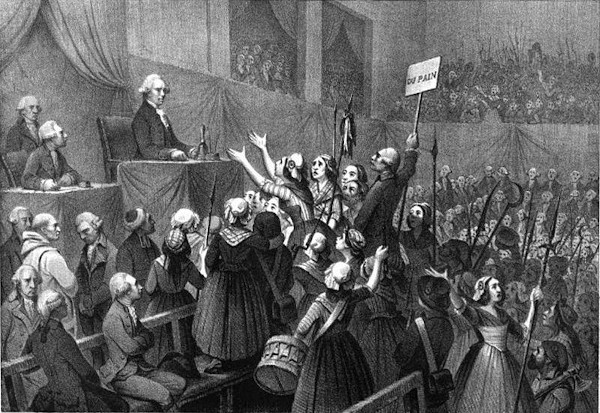 Quadro mostra a Assembleia Nacional Constituinte, na primeira fase da Revolução Francesa.