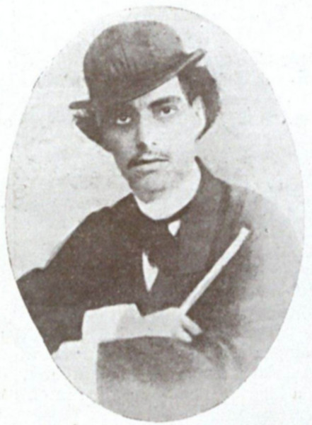 Retrato do escritor Castro Alves, um dos 30 escritores brasileiros mais famosos.