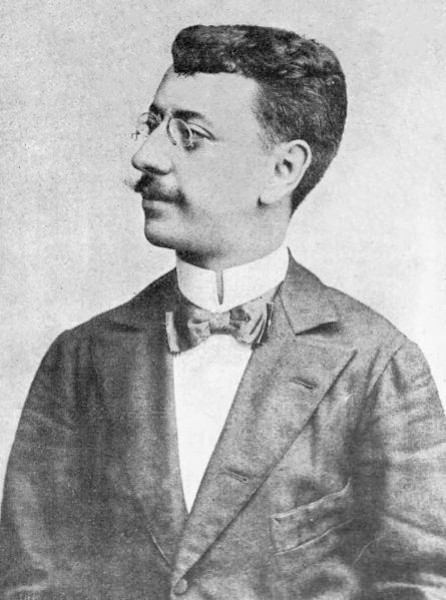 Retrato do escritor Olavo Bilac, um dos 30 escritores brasileiros mais famosos.