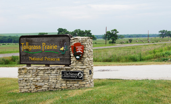 Reserva Natural das Pradarias de Grama Alta, um dos principais pontos turísticos do estado do Kansas, nos Estados Unidos.