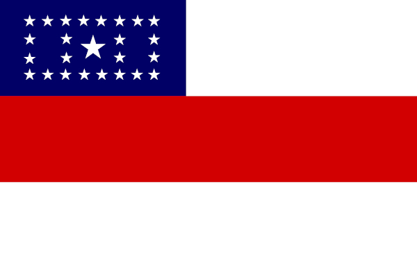 Bandeira do Amazonas, estado do Norte.