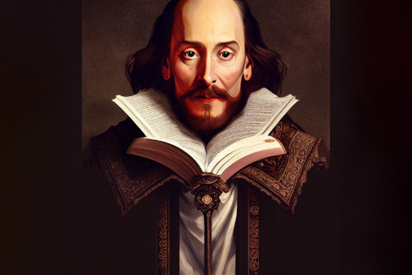 Shakespeare, um autor da escola literária classicista.