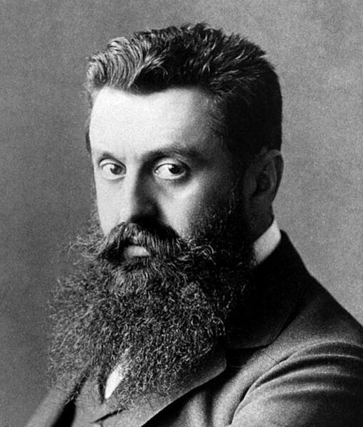 Theodor Herzl, o criador do sionismo.