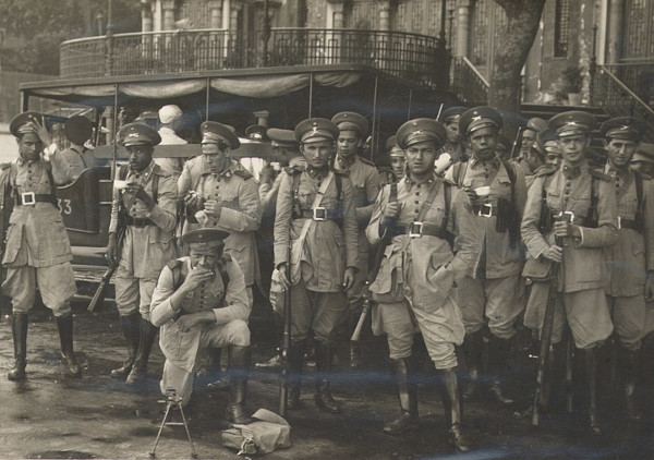 Militares brasileiros participantes da Intentona Comunista.