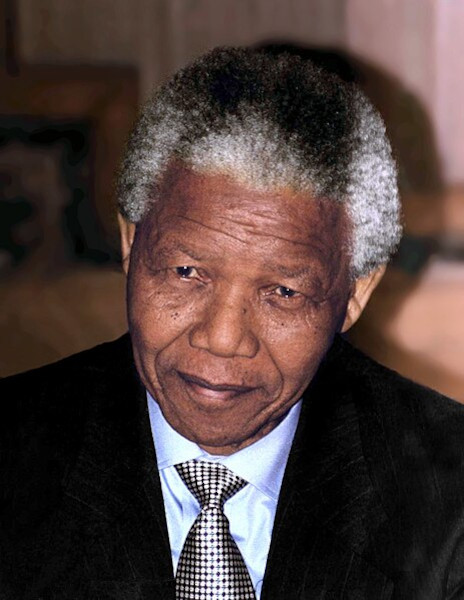 Nelson Mandela em 1994.