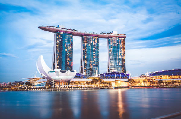 Resort Marina Bay Sands em Singapura.