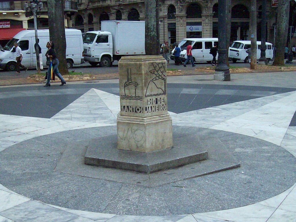 Marco Zero da Cidade de São Paulo, SP.