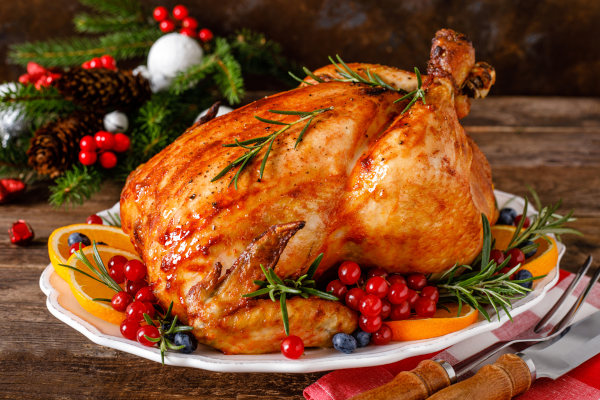 Peru recheado, um dos alimentos mais tradicionais da ceia de Natal, uma curiosidade do Natal.