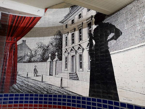 Silhueta de One Judge, uma das mulheres negras inspiradoras.