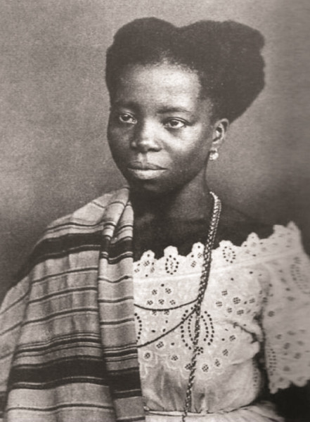 Fotografia de Tia Ciata, uma das mulheres negras inspiradoras e uma das precursoras do samba no Rio de Janeiro.