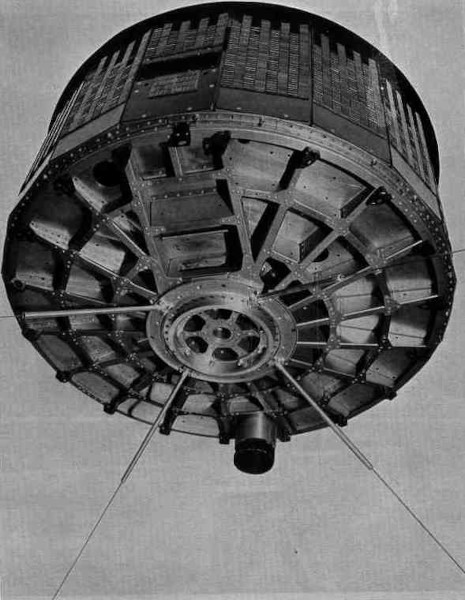 TIROS-1, um dos principais satélites artificiais.