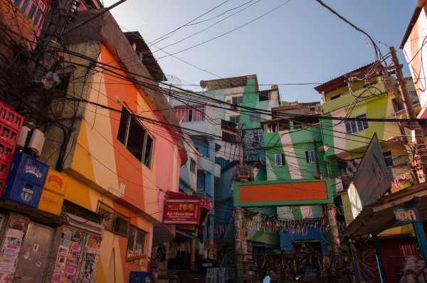 Favela carioca Santa Marta, onde atua o Comando Vermelho.