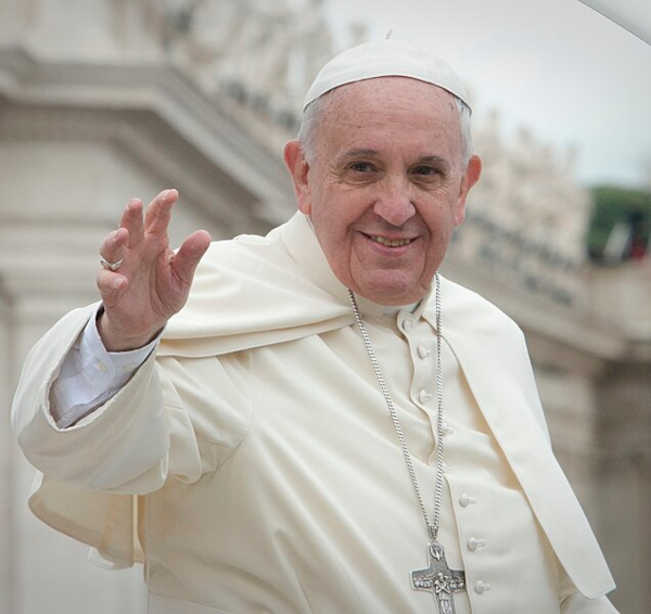 Papa Francisco I, líder da Igreja Católica.