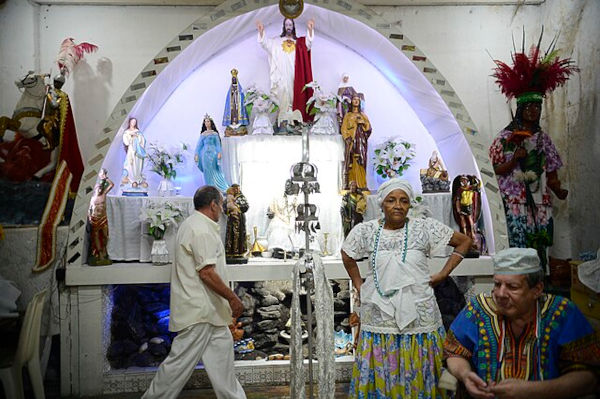 Tenda Espírita Maria Conga, terreiro de umbanda da cidade do Rio de Janeiro.
