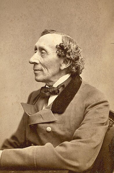 Hans Christian Andersen, um dos grandes nomes da literatura infantil.