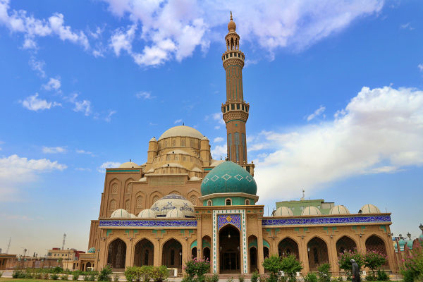 Mesquita de Jalil Khayat, localizada na região do Curdistão no Iraque.