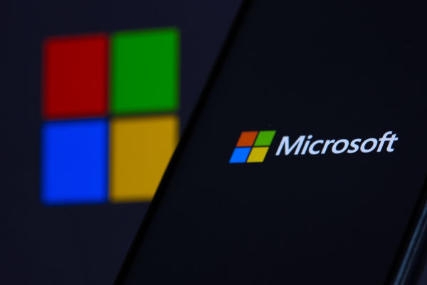 Logo da Microsoft, um dos grandes destaques de Bill Gates.