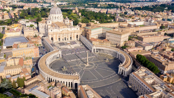 Vaticano, a sede da Igreja Católica.