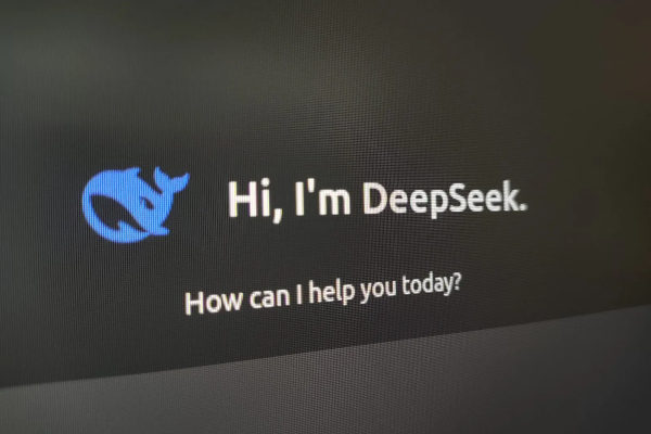 Tela inicial do sistema DeepSeek