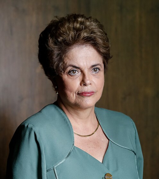 Fotografia de Dilma Rousseff, uma das 25 mulheres importantes da história do Brasil.
