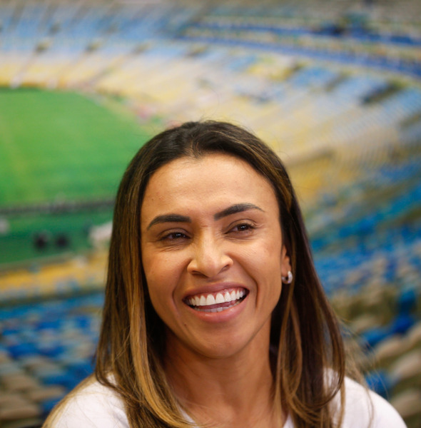 Fotografia de Marta, uma das 25 mulheres importantes da história do Brasil.