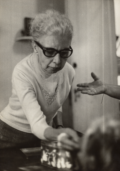 Fotografia de Nise da Silveira, uma das 25 mulheres importantes da história do Brasil.