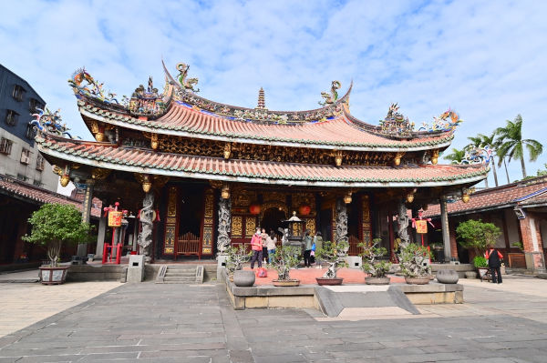 Templo confucionista em Taiwan.