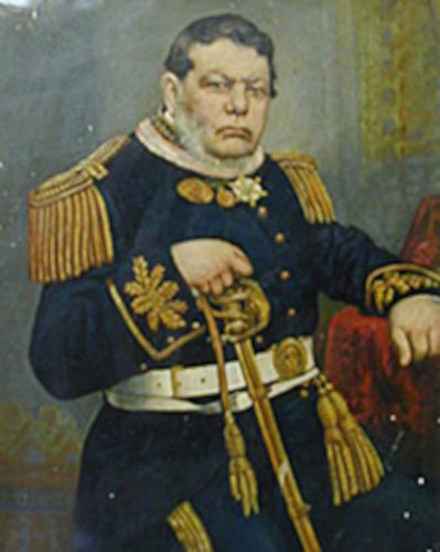 Davi Canabarro, um dos principais líderes da Guerra dos Farrapos ou Revolução Farroupilha.
