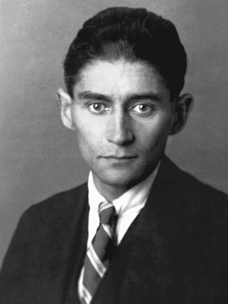 O escritor Franz Kafka.