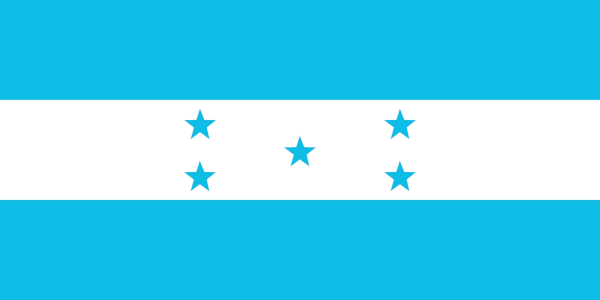 Bandeira de Honduras.