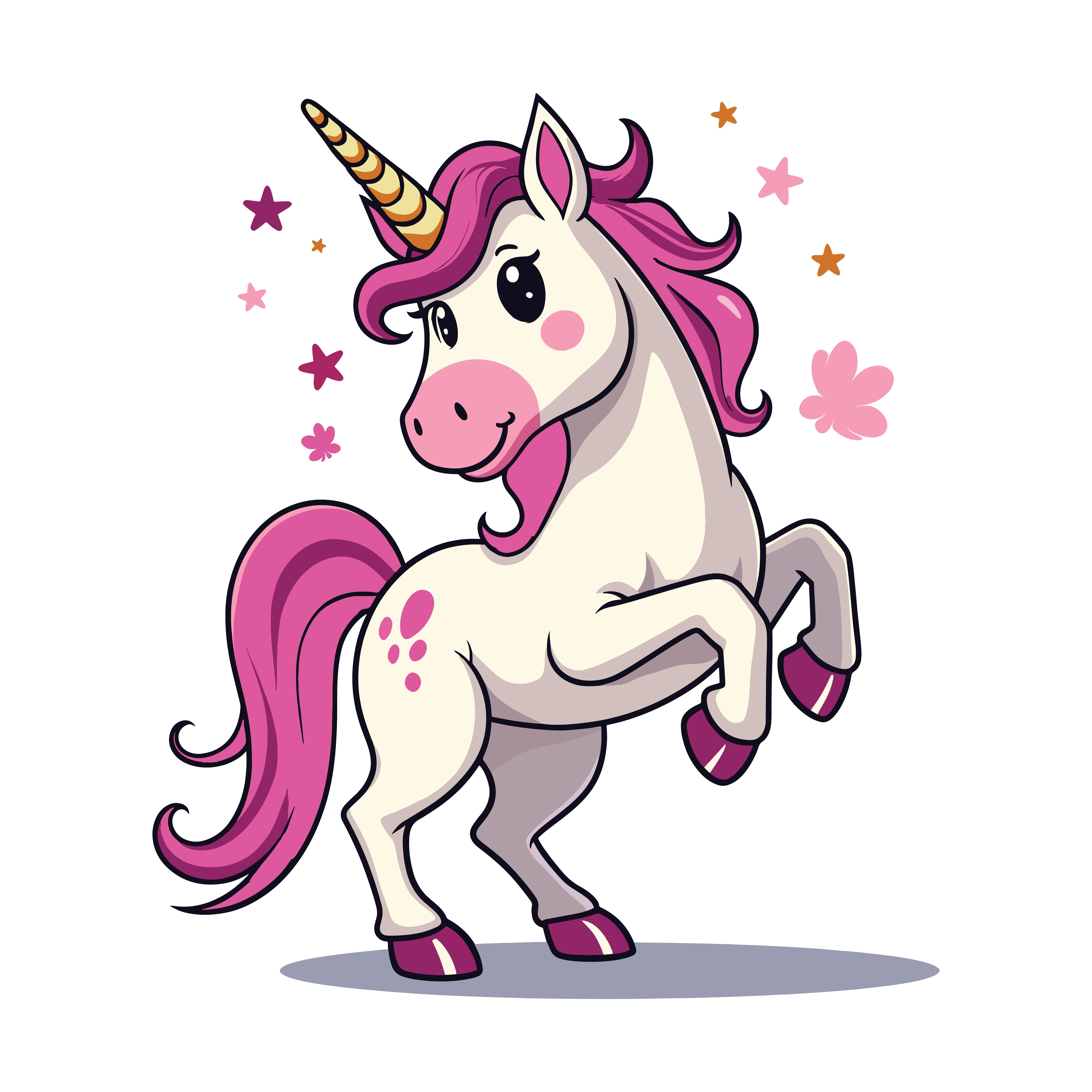 Desenho de unicórnio