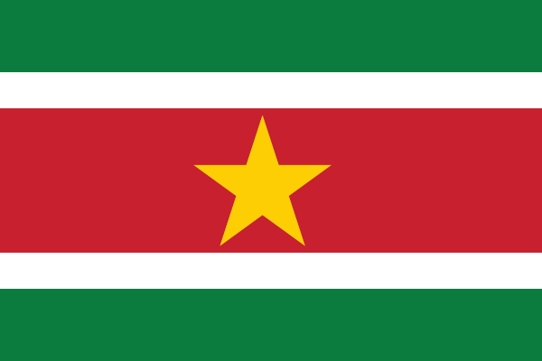 Bandeira do Suriname. [imagem_principal]