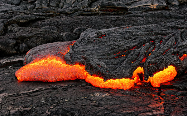 Solidificação da lava