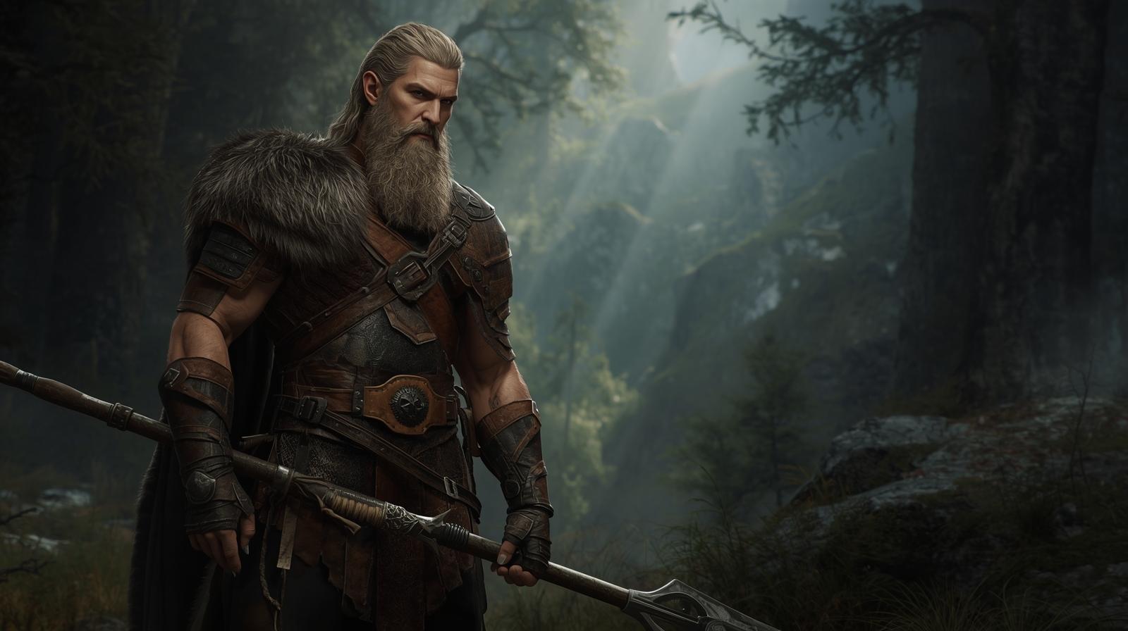 Deus nórdico Vidar.