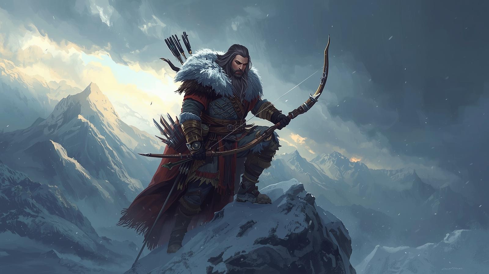 Deusa nórdica Ullr.