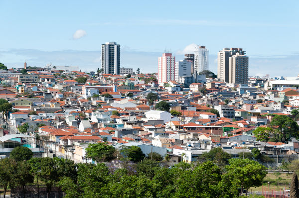 Bairro da Penha, em São Paulo, exemplo de subúrbio no Brasil.