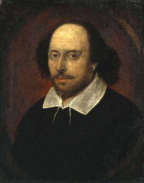 Retrato de William Shakespeare, importante autor que integra a história da literatura.