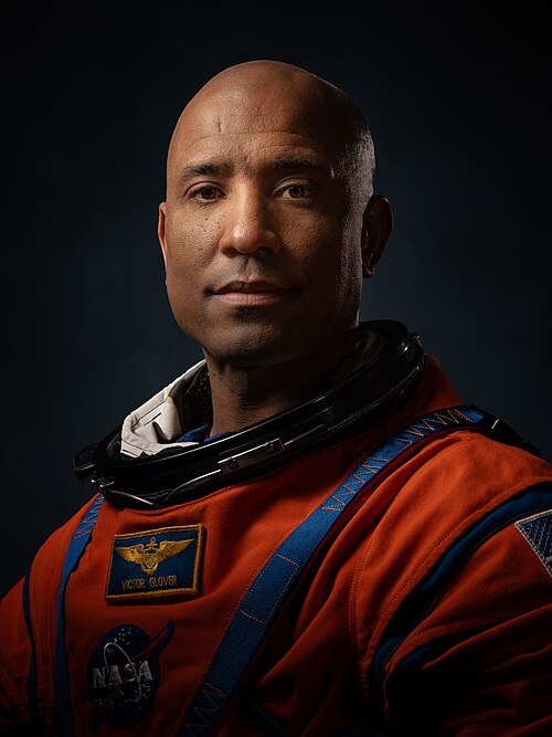 Victor Glover, parte da tripulação da Artemis II.