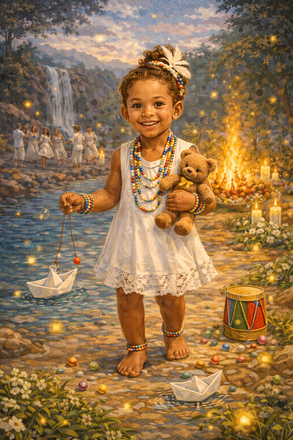 Representação de erê como criança.