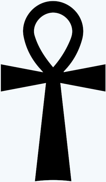 Ankh, um dos principais símbolos do paganismo.