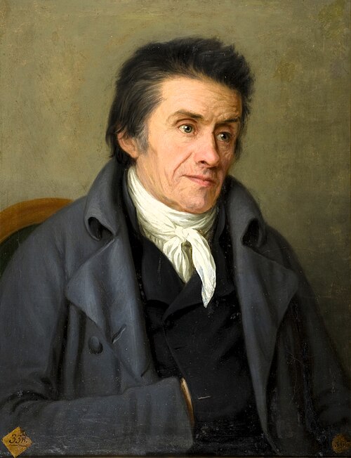 Retrato do célebre pedagogo suíço Johann Heinrich Pestalozzi, de quem o prof. Rivail foi discípulo e colaborador próximo.