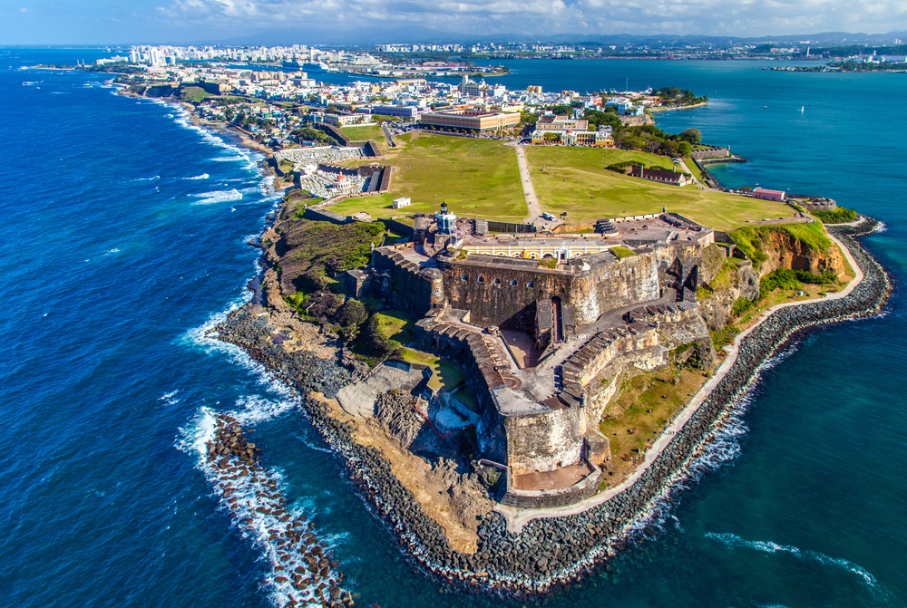 Velha San Juan, em Porto Rico.