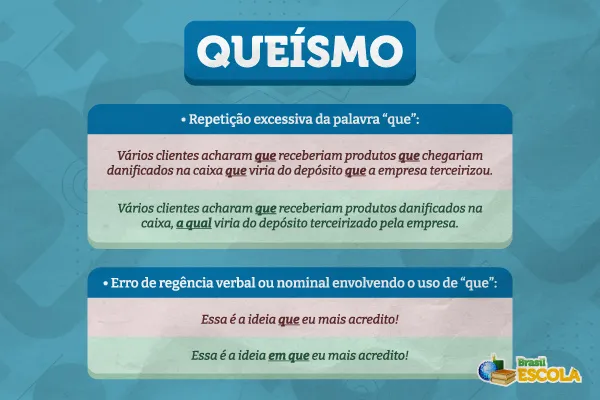 Queísmo e exemplos