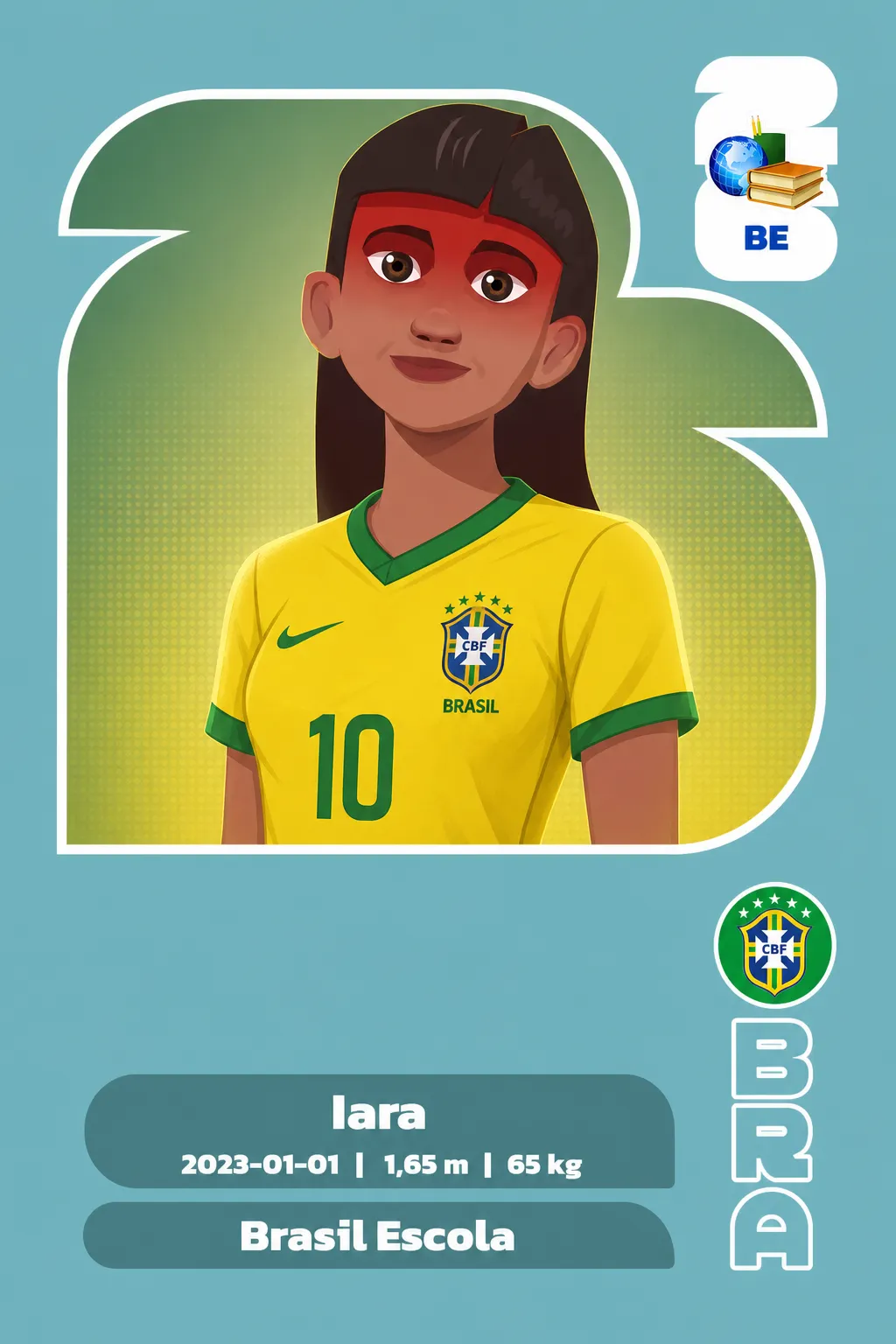 Crie sua figurinha personalizada da Copa do Mundo 2026