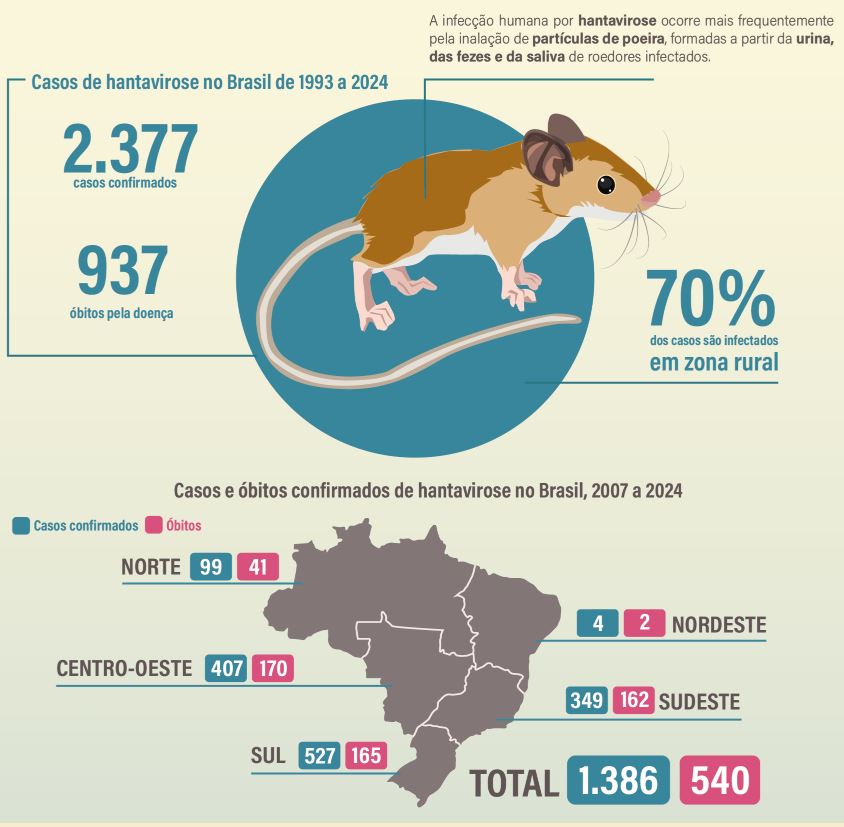 Hantavírus no Brasil