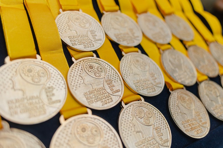 Medalhas da Olimp&iacute;ada Nacional de Ci&ecirc;ncias 
