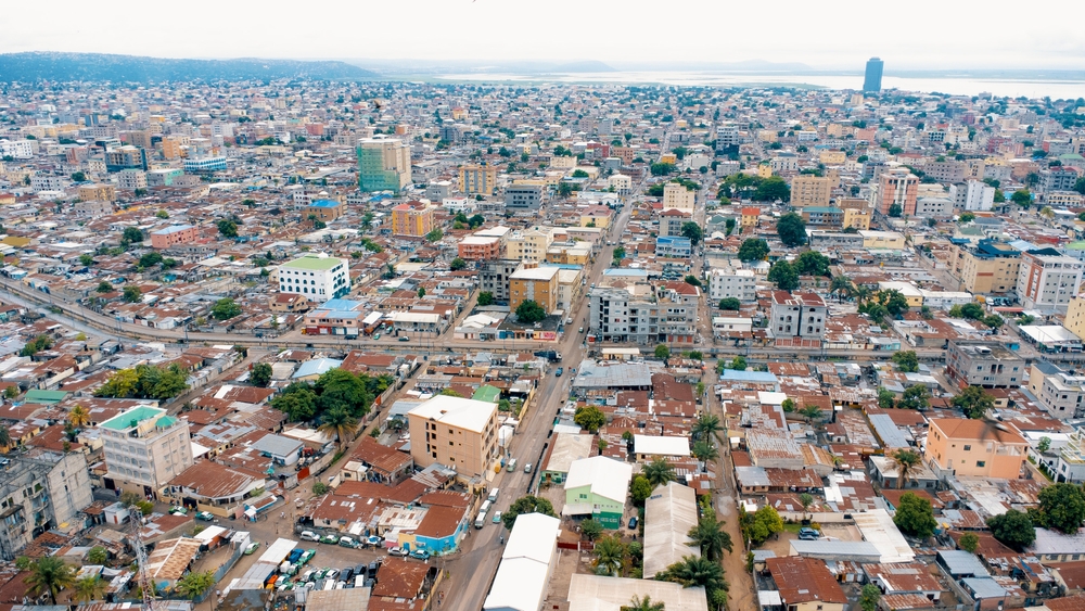 Paisagem cultural do Brazzaville, capital do Congo.