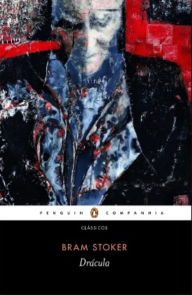 Capa do livro “Drácula”, de Bram Stoker, publicado pela editora Companhia das Letras. 